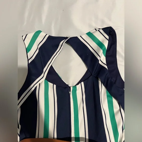 SOLD; NWT BCX Striped Dress with Belt - Picture 7 of 7